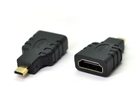 Перехідник microHDMI(тато)-HDMI(мама) , Q100