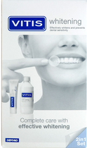 Zestaw do pielegnacji jamy ustnej Dentaid Whitening Pasta do zębów 100 ml + Płyn do płukania ust 500 ml (8427426045811) - obraz 1