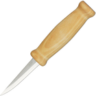 Нож фиксированный Mora Woodcarving 105 (длина: 200мм, лезвие: 82мм), береза - изображение 1