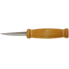 Нож фиксированный Mora Woodcarving 105 (длина: 200мм, лезвие: 82мм), береза - изображение 2
