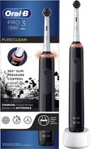 Електрична зубна щітка Oral-b Braun Pro 3 3000 PureClean Black (4210201365280) - зображення 1