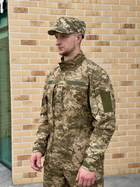 Військова тактична форма Піксель польова статутна форма ЗСУ комплект штани та кітель XL - зображення 7