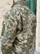 Військова тактична форма Піксель польова статутна форма ЗСУ комплект штани та кітель 2XL - зображення 5