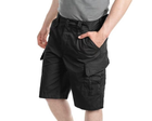 Тактичні літні шорти з додатковими кишенями Texar WZ10, чорний L - зображення 4