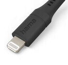 Kabel Hama Flexible USB Type-A - Lightning M/M 1.5 m Black (4047443486370) - obraz 3
