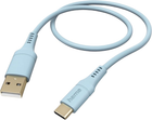 Кабель Hama Flexible USB Type-A - USB Type-C M/M 1.5 м Blue (4047443487131)