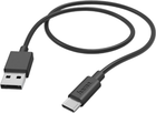 Кабель Hama USB Type-A - USB Type-C M/M 3 м Black (4047443486745) - зображення 1