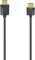 Kabel Hama HDMI - HDMI M/M 3 m Black (4047443392855) - obraz 1