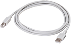 Kabel Hama USB Type-A - USB Type B M/M 1.5 m White (4007249346940)