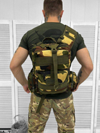 Рюкзак слинг тактический 15 литров mtk ЛГ7192 - изображение 3