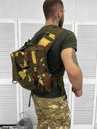Рюкзак слинг тактический 15 литров mtk ЛГ7192 - изображение 10