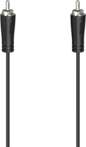 Kabel Hama RCA-jack - RCA-jack M/M 3 m Black (4047443438478) - obraz 1