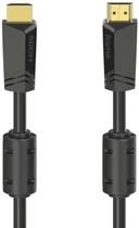 Кабель Hama HDMI - HDMI M/M 10 м Black (4047443441768) - зображення 1