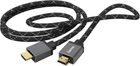 Kabel Hama HDMI - HDMI 8K M/M 3 m Black (4047443438966) - obraz 1