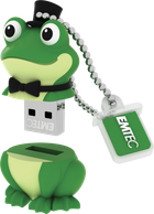 Флеш пам'ять USB Emtec M339 Crooner Frog 16GB USB 2.0 (ECMMD16GM339) - зображення 2