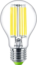 Світлодіодна лампа Philips UltraEfficient A60 E27 4W Cool White Filament (8720169187733) - зображення 2