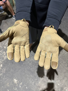 Перчатки сенсорные тактические полнопалые с защитой костяшек пальцев L Мультикам - изображение 8