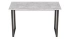 Стол письменный Кнап 2 Ferrum-decor 750x1000x600 Черный металл ДСП Бетон 16 мм (KNAP2007)