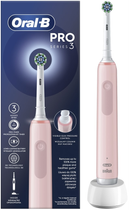 Електрична зубна щітка Oral-b Braun Pro 3 Pink (8700216015431) - зображення 1