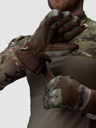 Рукавички тактичні чоловічі BEZET 9825 L Камуфляж (2000251168878) - зображення 6
