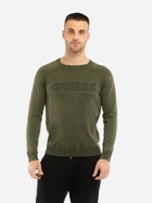 Sweter męski bawełniany Guess X2BR06Z27Y0-AMG M Zielony (7621701102959) - obraz 1