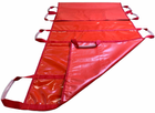 Носилки медицинские бескаркасные, тип FMA 9 (TARPAULIN 450), красные - изображение 1