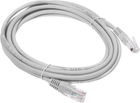 Patchcord Libox Cat 5e UTP 25 m White (KAB-KOM-0018) - obraz 1