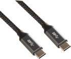 Kabel Montis USB Type C - USB Type C M/M 1 m Black (KAB-USB-0000007) - obraz 4