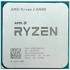 Процесор AMD Ryzen 3 4300G (100-000000144) (Socket AM4, 8T, 4.0 ГГц, Tray)