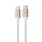 Кабель Proove Dense Metal Type-C to Type-C 60W 1m White