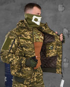 Весняна тактична куртка logos-tac піксель carida S - зображення 8