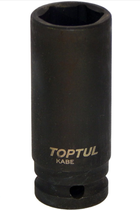 Головка торцевая ударная длинная 1/2" 21мм TOPTUL KABE1621