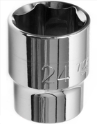 Головка торцевая 1/2" 24мм TOPTUL BAEA1624