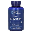 Риб'ячий жир EPA DHA, Omega Foundations, Life Extension, 120 капсул (LEX-19371)