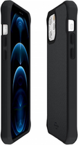 Панель Itskins Hybrid Ballistic для Apple iPhone 12/12 Pro Black (AP3P-HYBFS-BLCK) - зображення 4