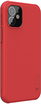 Etui plecki Nillkin Frosted Shield Pro do Apple iPhone 12 Mini Red (6902048205833) - obraz 3