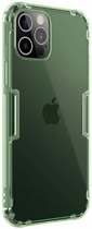 Etui plecki Nillkin Nature TPU Case do Apple iPhone 12 Pro Max Green/Transparent (6902048202191) - obraz 3