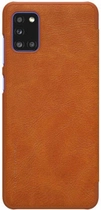 Etui z klapką Nillkin Qin Leather Case do Samsung Galaxy A31 Brown (6902048198760) - obraz 1