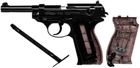 Пневматичний пістолет Umarex Walther P38 (5.8089) - зображення 3