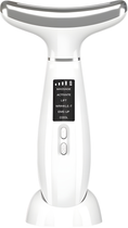 Микротоковый массажер для шеи и лица AIMED Neck RF Lifting EMS+LED White