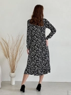 Платье миди весеннее женское Merlini Фори 700001202 2XL-3XL Черное (MER700001202_3) - изображение 2