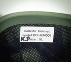 Кавер Kirasa на шолом с козирком Ballistic Helmet KC-HM001 піксель (Арт.KI604) - зображення 8