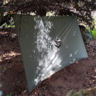 Тактический пончо ВСУ (плащ-палатка) олива (XL) (LE2507) - изображение 9