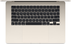 Ноутбук Apple MacBook Air 15.3" M2 8/512GB 2023 (MQKV3KS/A) Starlight - зображення 3