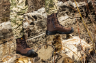 Берцы тактические. Мужские боевые ботинки с водостойкой мембраной Maxsteel Waterproof Brown 43 (284мм) коричневые - изображение 6