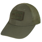 Бейсболка MIL-TEC Net Baseball Cap Olive з сіткою - зображення 1