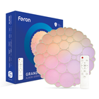 Светодиодный потолочный RGB светильник с пультом управления LED Люстра Feron AL6030 GRAND COLOR 60W (40247)