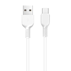 Кабель HOCO X20 USB to Type-C cool data cable 2 м White