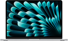 Laptop Apple MacBook Air 13.6" M3 8/256GB 2024 (MRXQ3D/A) Silver - obraz 1