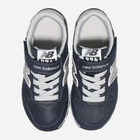 Підліткові кросівки для хлопчика New Balance 996 YV996NV3 36 (4US) Темно-сині (195173947099) - зображення 4